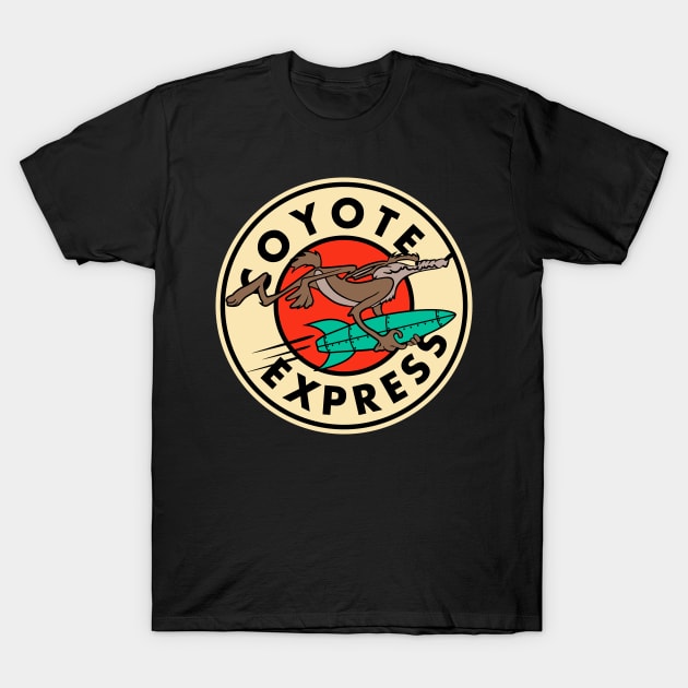 Coyote Express T-Shirt by inkonfiremx